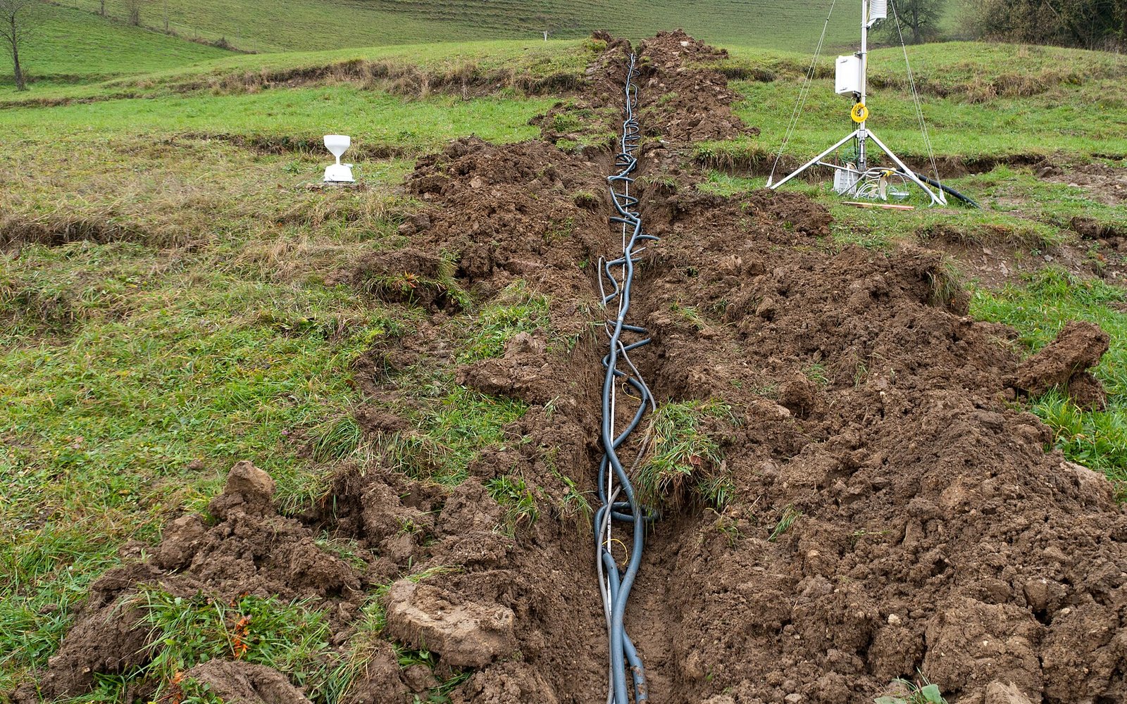 Geoeléctricos: trabajo de campo
